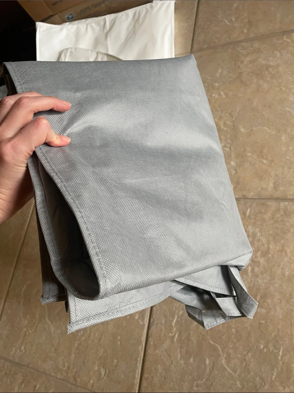 🖤 5/$25 large garment bag with handles